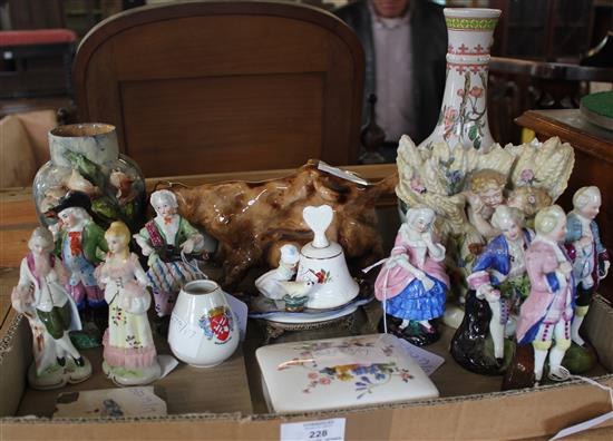 Japanese vase and other porcelain & china